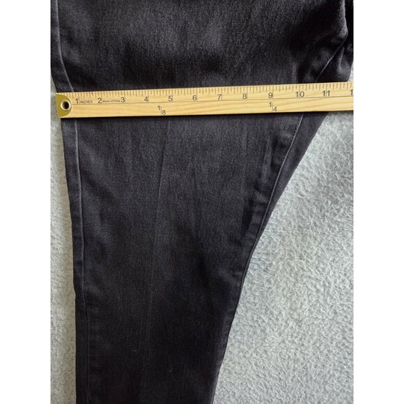 Style & Co Denim Jeans Womens 14 Short Charcoal Bootcut Tummy Control Stretch - Picture 7 of 13